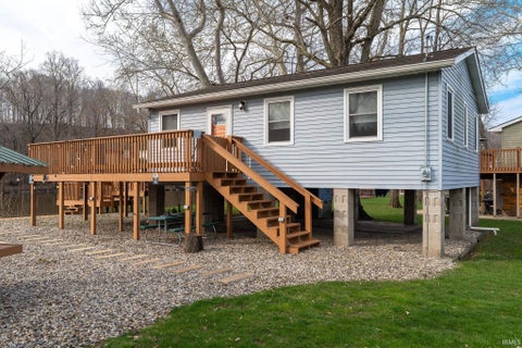 Photo of 11802 W Horseshoe Bend Drive, Brookston, IN 47923 (MLS # 202636420)