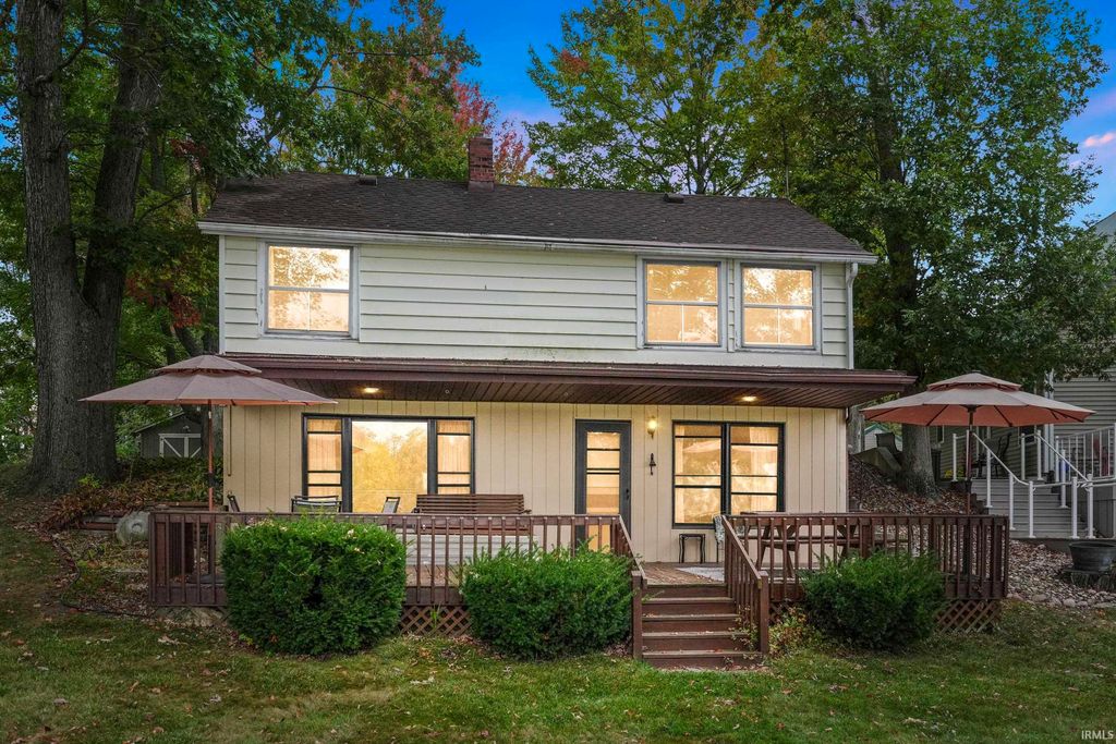 Photo of 6240 S 085 W Messick Lake, Wolcottville, IN 46795 (MLS # 202542715)