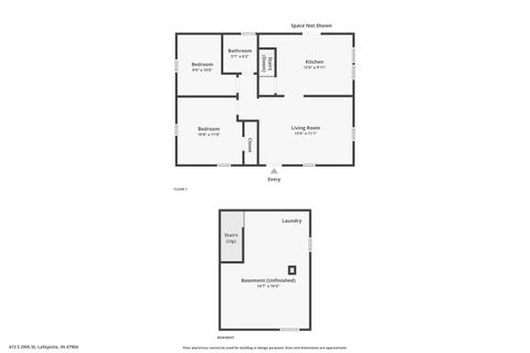 Tiny photo for 413 S 29th Street, Lafayette, IN 47904 (MLS # 202545044)