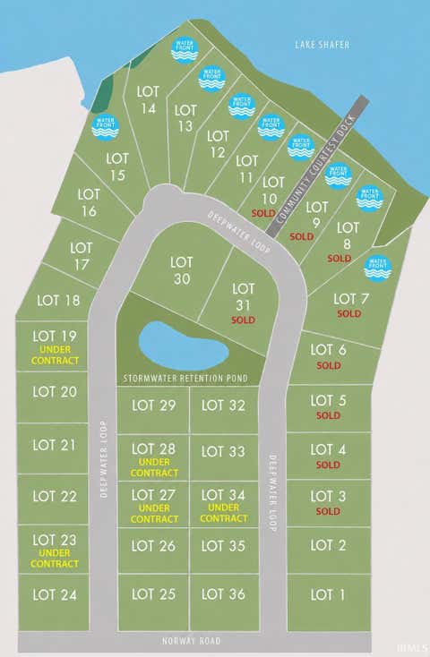 Tiny photo for 2037 Deepwater (Lot 18) Loop #18, Monticello, IN 47960 (MLS # 202522475)