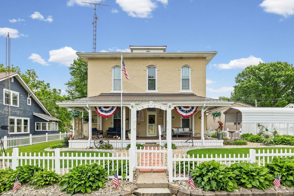 Photo of 207 S High Street, West Lebanon, IN 47991 (MLS # 202619452)