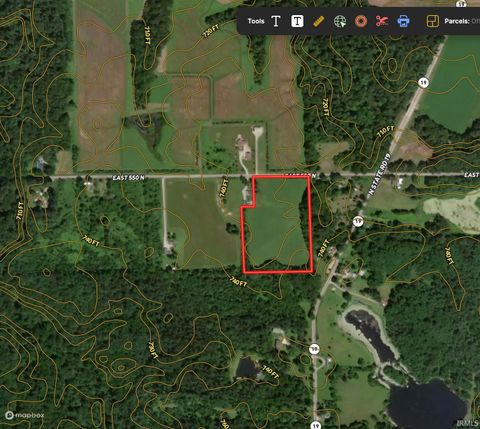 Tiny photo for v/l E 550 N, Peru, IN 46970 (MLS # 202600030)