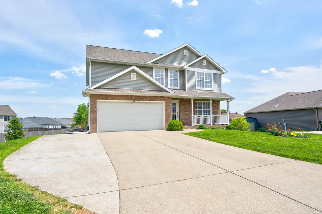 Photo of 9633 Blyth Drive, Evansville, IN 47725 (MLS # 202617266)