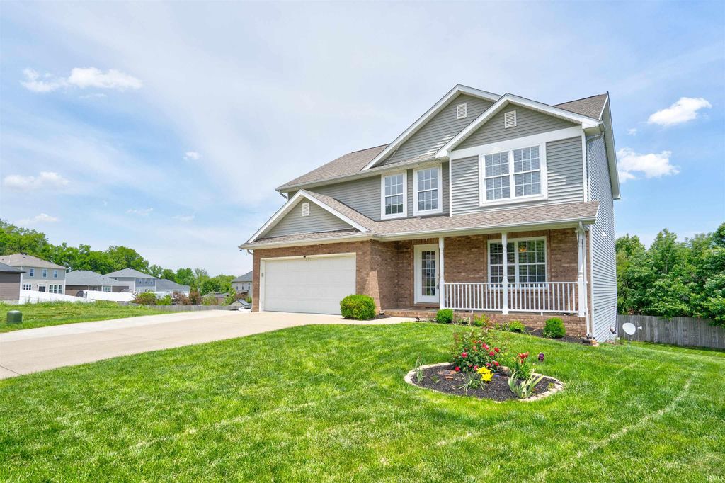 Photo of 9633 Blyth Drive, Evansville, IN 47725 (MLS # 202617266)