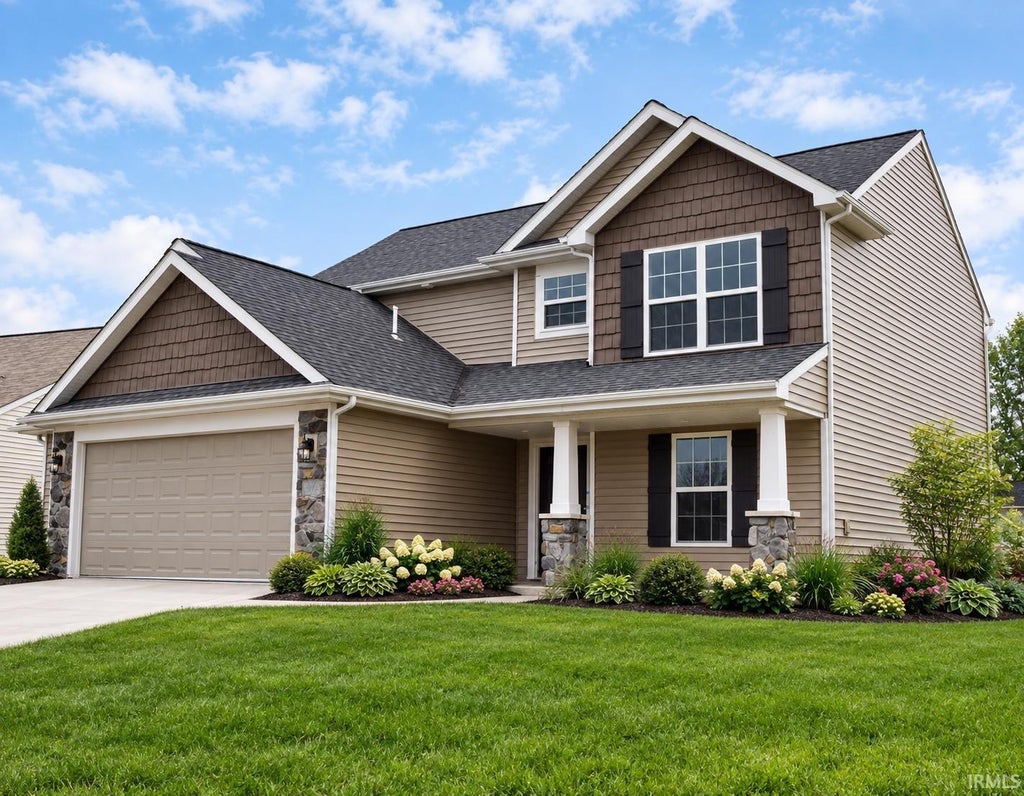 Photo of 827 Dantes Voyage Drive, Fort Wayne, IN 46845 (MLS # 202643802)