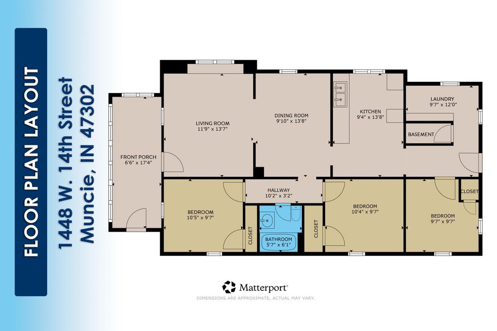 Photo of 1448 W 14th Street, Muncie, IN 47302 (MLS # 202602237)