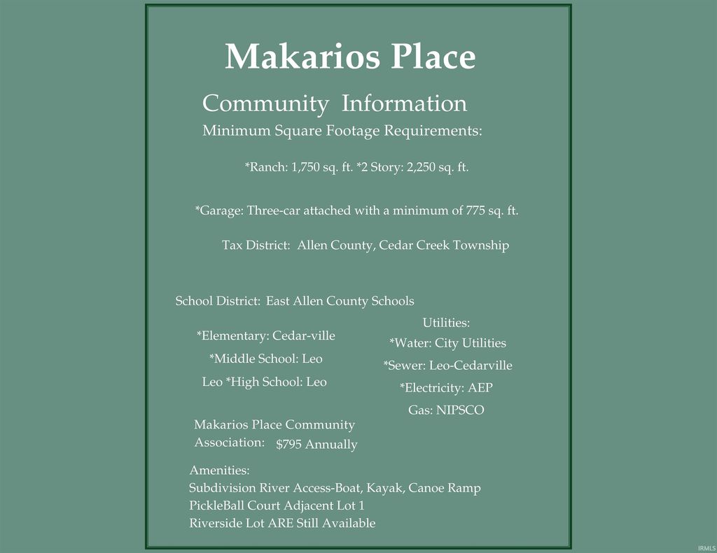 Photo of 15354 Makarios Pass #9, Leo, IN 46765 (MLS # 202547191)