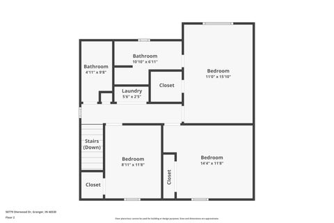 Tiny photo for 50779 Sherwood Drive, Granger, IN 46530 (MLS # 202635178)