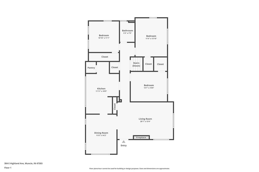 Photo of 304 E Highland Avenue, Muncie, IN 47303 (MLS # 202606065)