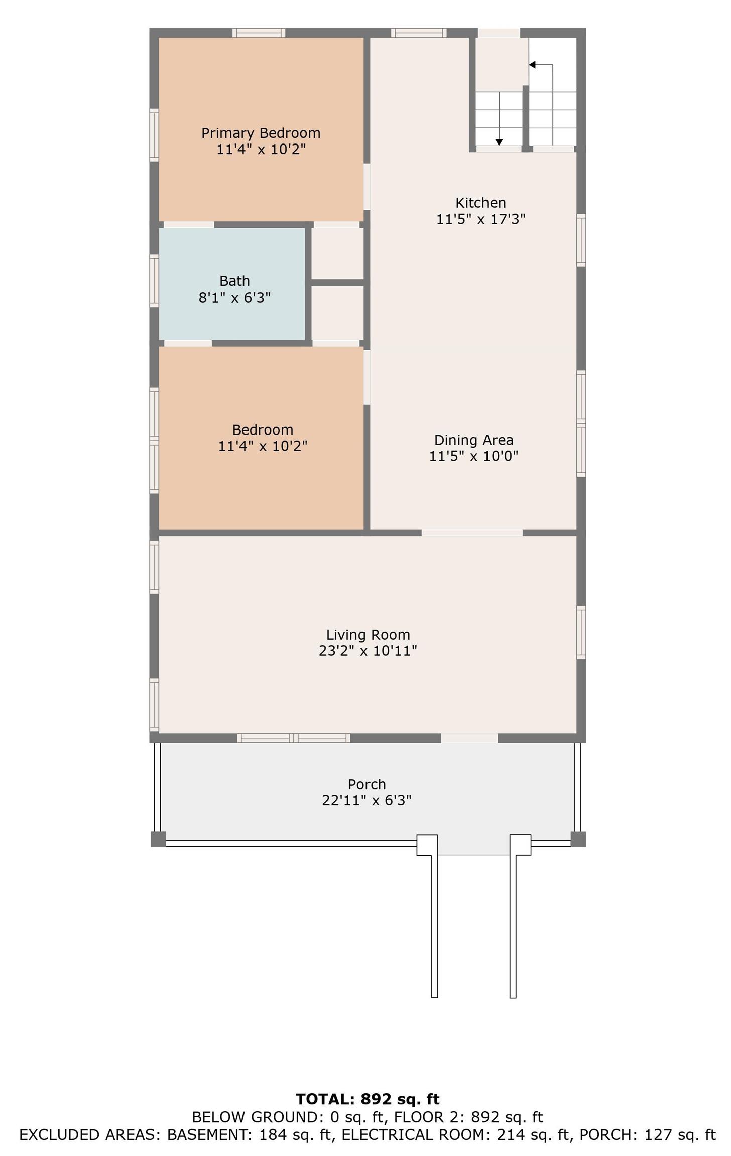 Evansville, Indiana 47713, United States, 2 Bedrooms Bedrooms, ,1 BathroomBathrooms,Residential,Pending,19481
