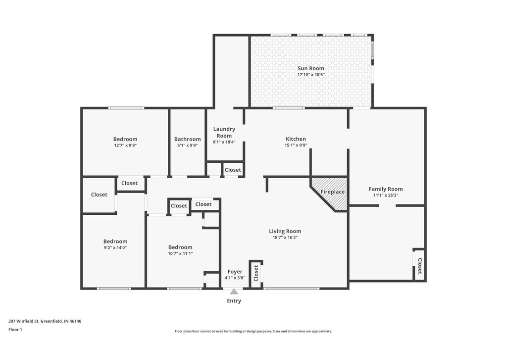 Photo of 307 Winfield Street, Greenfield, IN 46140 (MLS # 202548170)