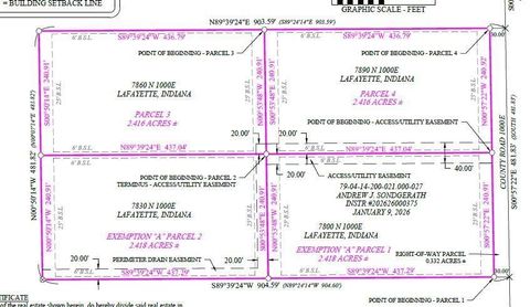Tiny photo for 7800 N 1000 E Road, Lafayette, IN 47905 (MLS # 202620291)