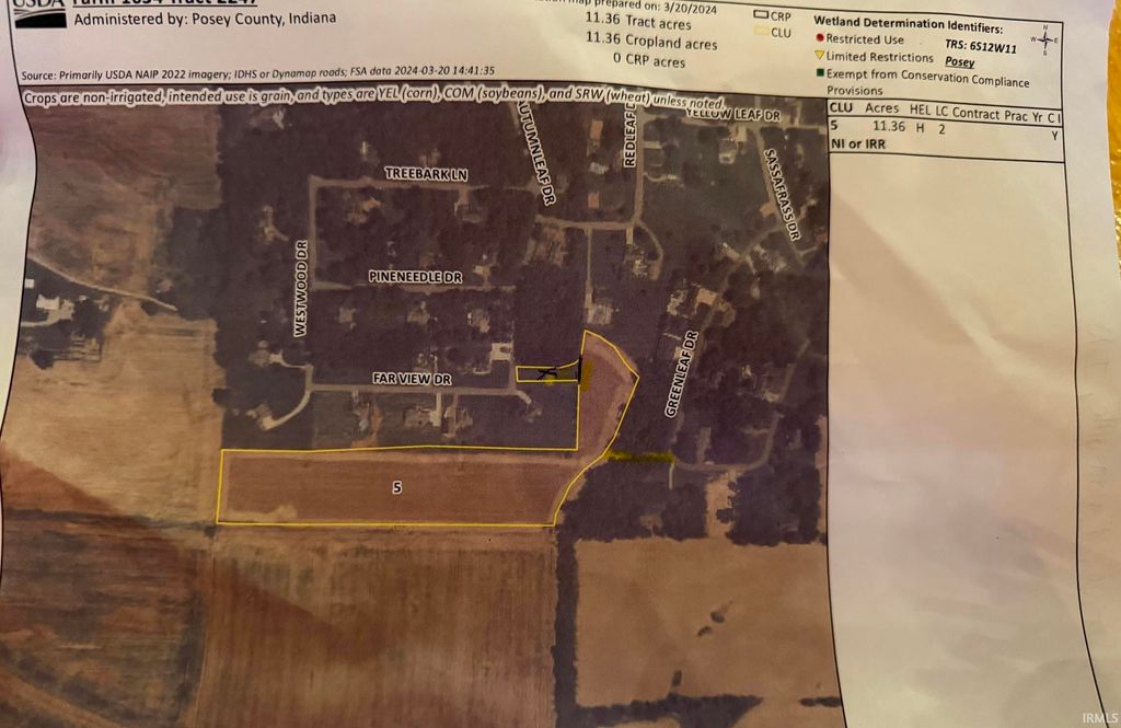 Photo of 00 Far View Drive, Wadesville, IN 47638 (MLS # 202600184)