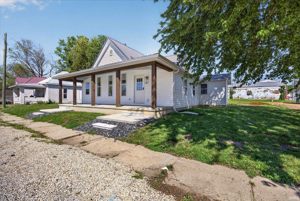 Photo of 205 S Grove Street, Odon, IN 47562 (MLS # 202614124)