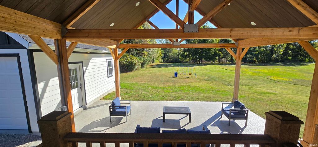 Photo of 513 Park Street, Loogootee, IN 47553 (MLS # 202541913)