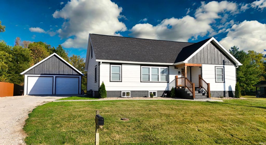 Photo of 513 Park Street, Loogootee, IN 47553 (MLS # 202541913)