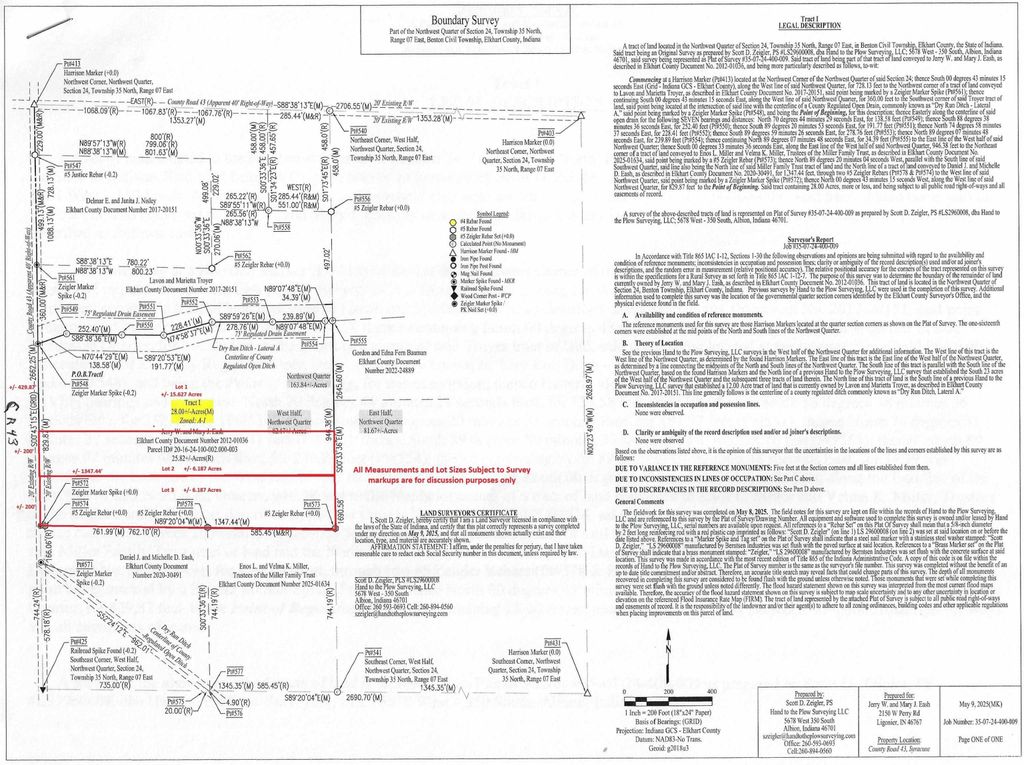 Photo of Lot 1 County Road 43, Syracuse, IN 46567 (MLS # 202606643)