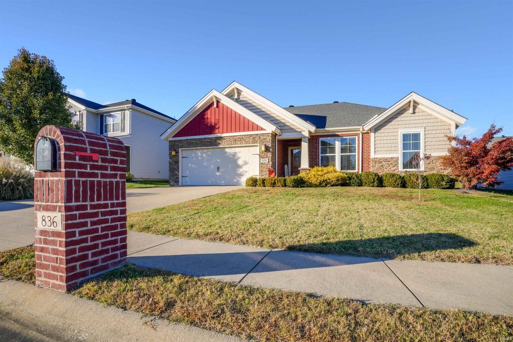 Photo of 836 Groveview Court, Evansville, IN 47711 (MLS # 202545293)