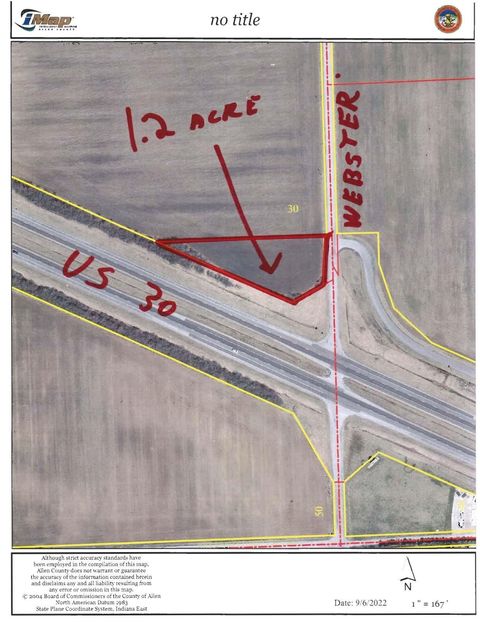 Photo of TBD Webster Road, New Haven, IN 46774 (MLS # 202238505)