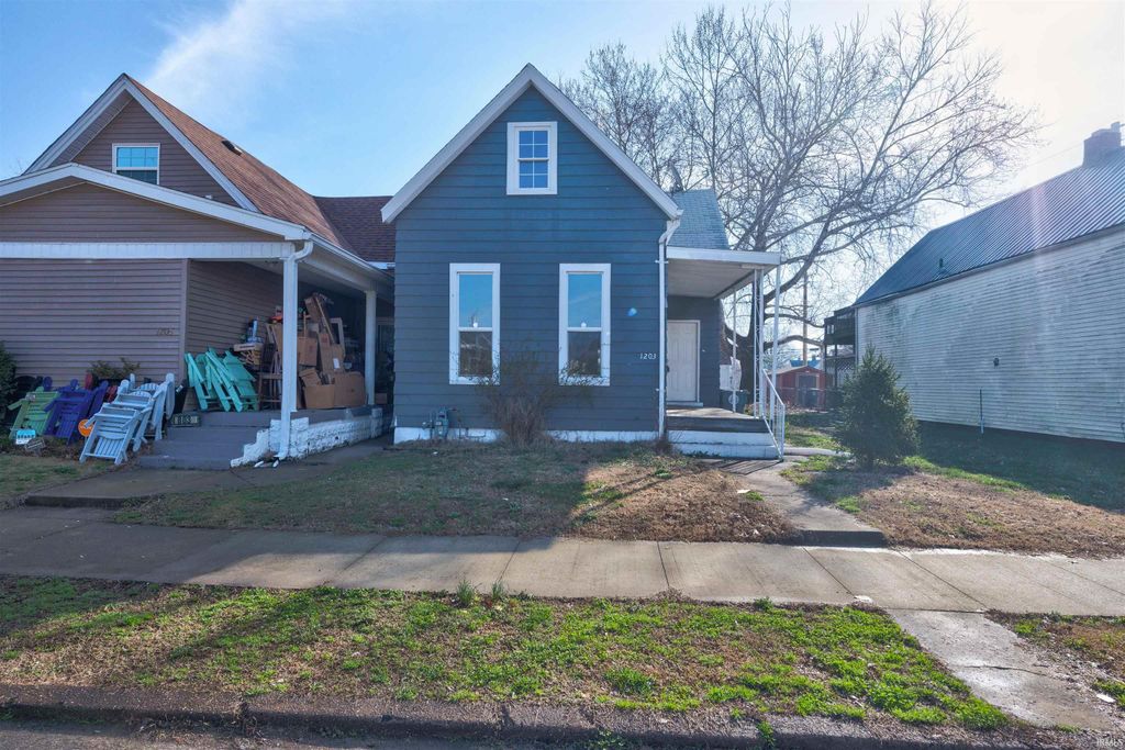 Photo of 1203 Edgar Street, Evansville, IN 47710 (MLS # 202607637)