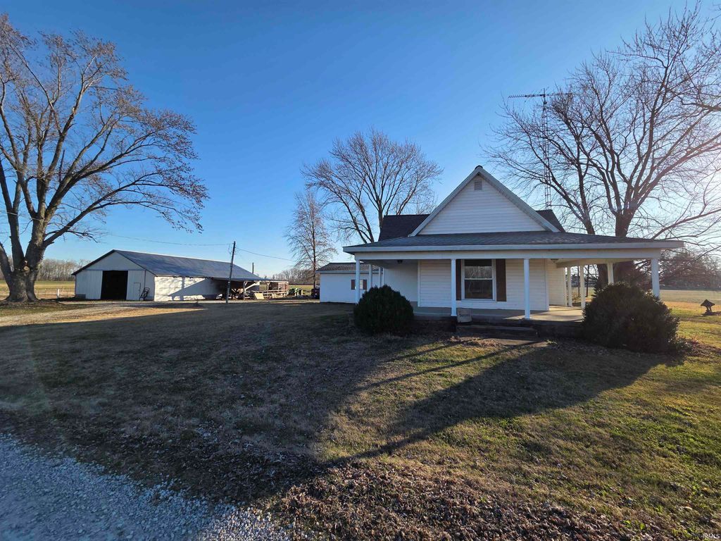 Photo of 10456 N 50 E Road, Plainville, IN 47568 (MLS # 202547640)