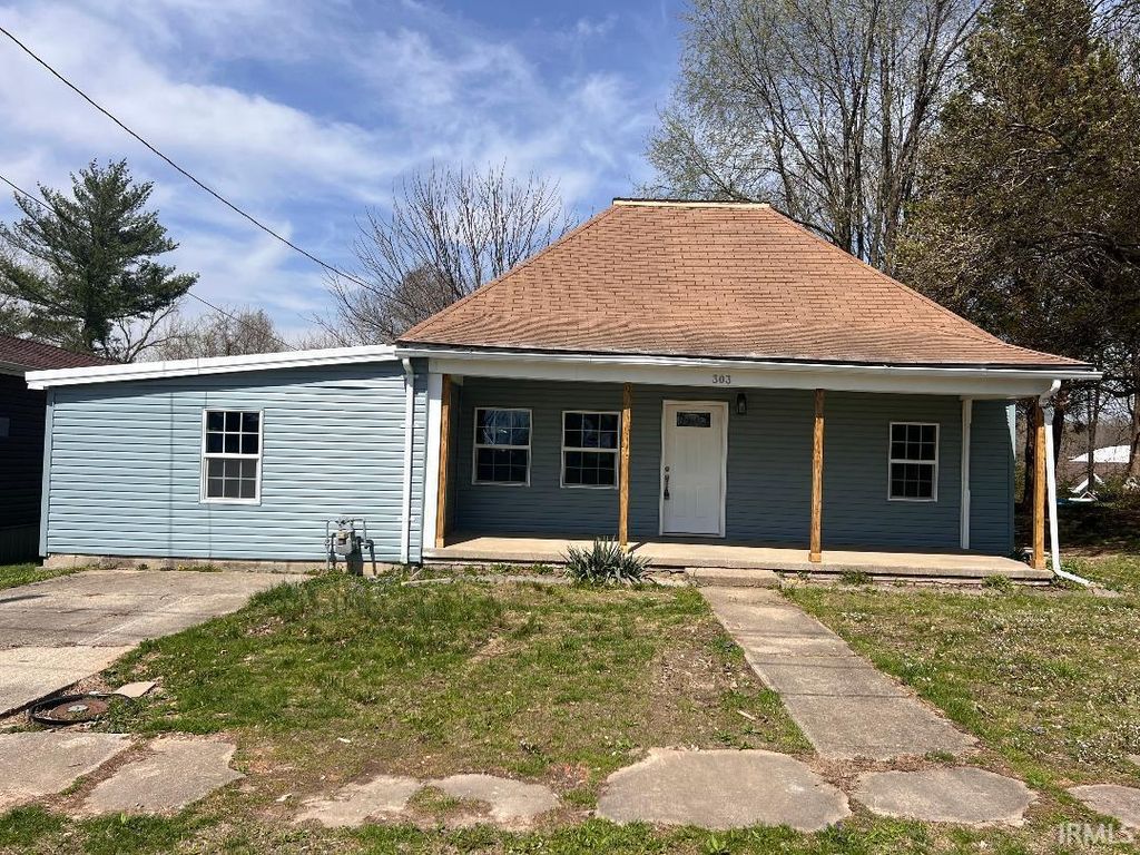 Photo of 303 E North Street, Winslow, IN 47598 (MLS # 202602872)