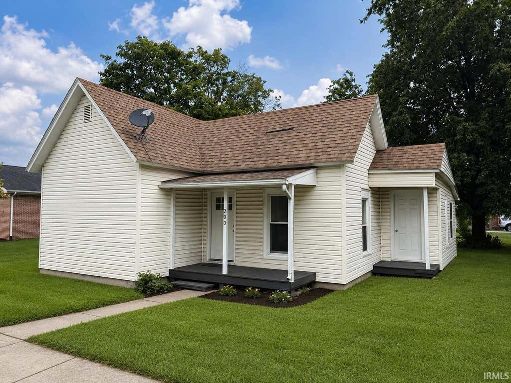 Photo of 203 N Range Street, Wolcott, IN 47995 (MLS # 202632243)
