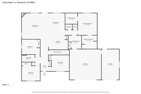 Tiny photo for 333 Juniper Lane, Plymouth, IN 46563 (MLS # 202610593)