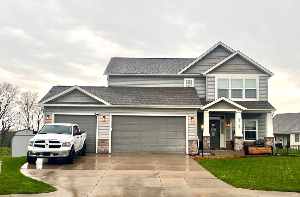 Photo of 53167 Gentle Breeze Court, South Bend, IN 46628 (MLS # 202614205)