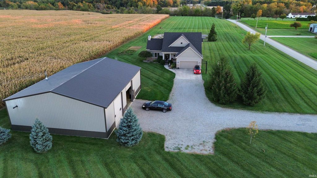 Photo of 5529 S Meridian Road, Pleasant Lake, IN 46779 (MLS # 202604040)