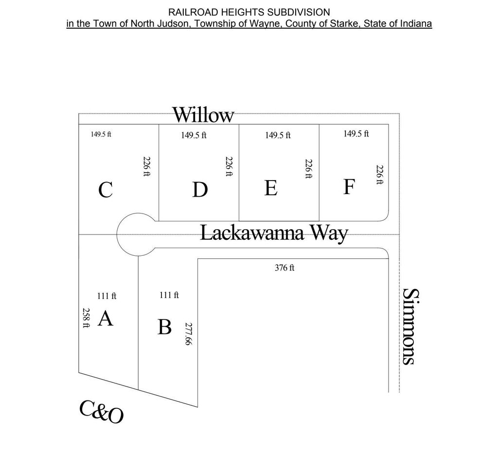 Photo of TBD Willow Street, North Judson, IN 46366 (MLS # 202608975)
