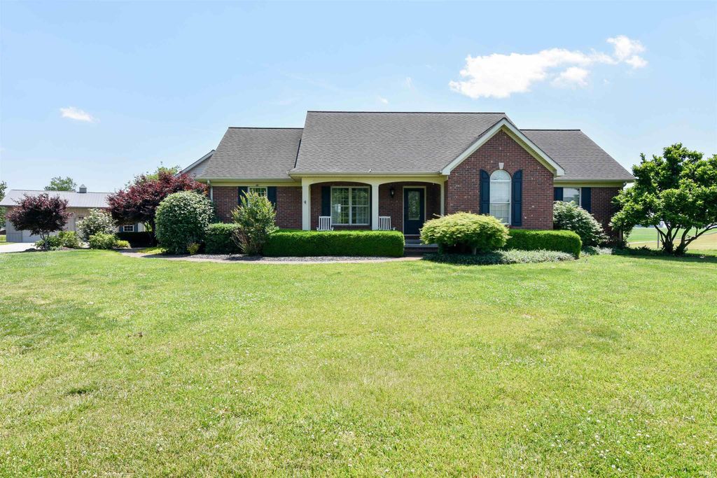 Photo of 373 E Hirsch Woods Lane, Haubstadt, IN 47639 (MLS # 202619289)