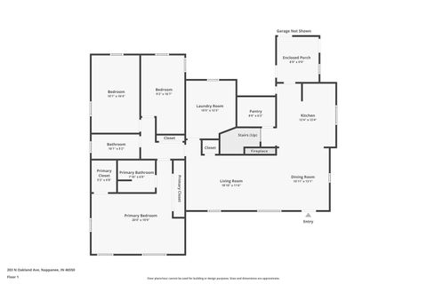 Tiny photo for 203 N Oakland Avenue, Nappanee, IN 46550 (MLS # 202618640)