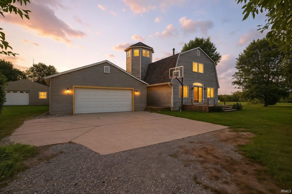 Photo of 5371 E 500 N Road, Michigantown, IN 46057 (MLS # 202535910)