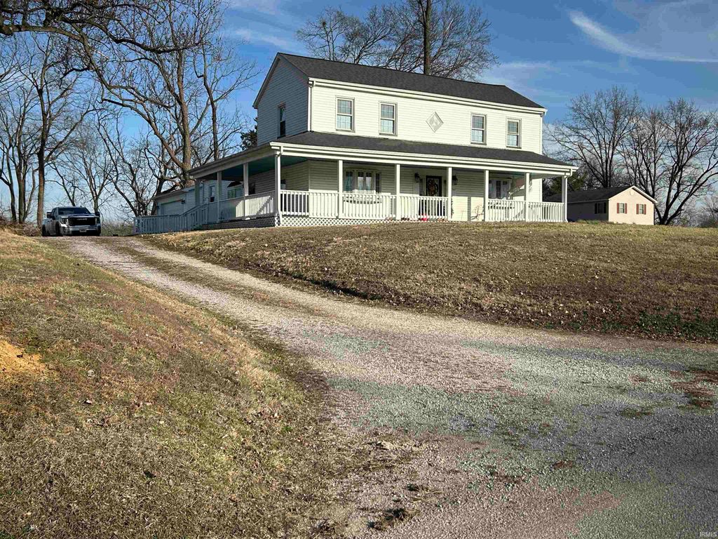 Photo of 7162 Main Street, Wadesville, IN 47638 (MLS # 202610017)