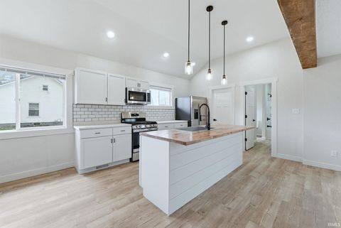 Tiny photo for 102 Martin Street, Rome City, IN 46784 (MLS # 202607751)