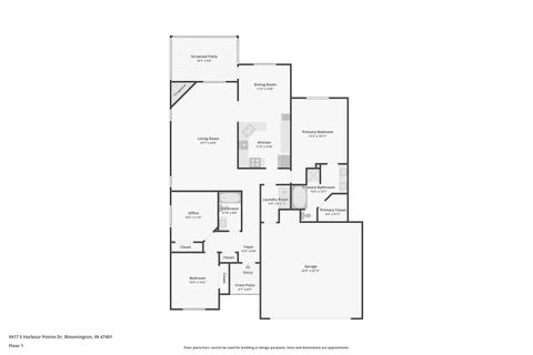 Tiny photo for 9417 S Harbour Pointe Drive, Bloomington, IN 47401 (MLS # 202624860)