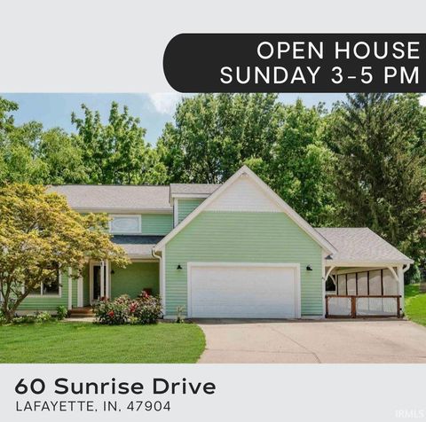 Tiny photo for 60 Sunrise Drive, Lafayette, IN 47904 (MLS # 202527877)