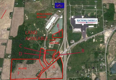 Tiny photo for 00 I-69 & CR 11 A, Auburn, IN 46706 (MLS # 201419930)
