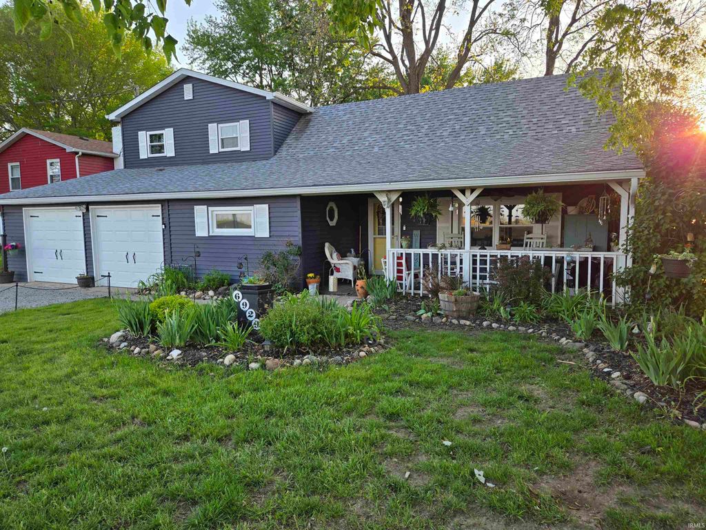 Photo of 6929 S 300 E Road, Markleville, IN 46056 (MLS # 202614952)