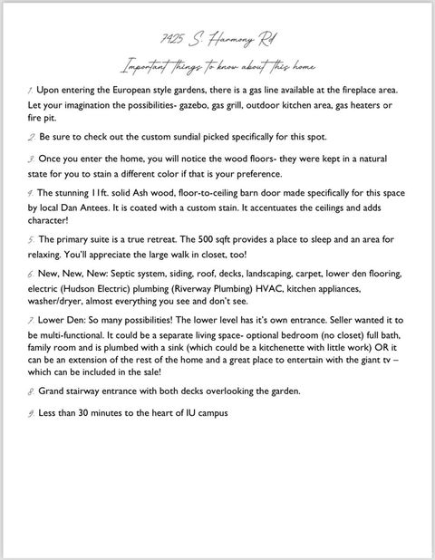 Tiny photo for 7425 S Harmony Road, Bloomington, IN 47403 (MLS # 202612345)