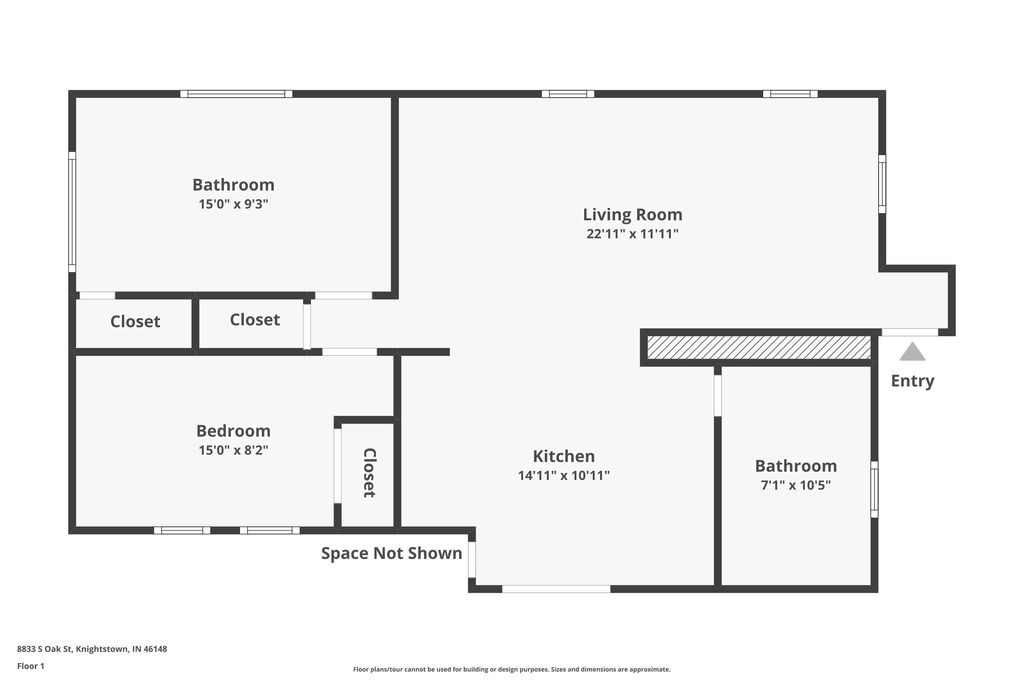 Photo of 8833 S Oak Street, Knightstown, IN 46148 (MLS # 202546914)