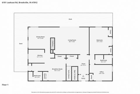 Tiny photo for 6191 Lookout Road, Brookville, IN 47012 (MLS # 202625259)
