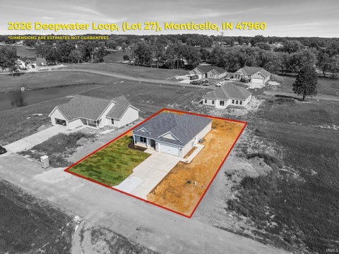 Tiny photo for 2026 Deepwater (Lot 27) Loop, Monticello, IN 47960 (MLS # 202636490)
