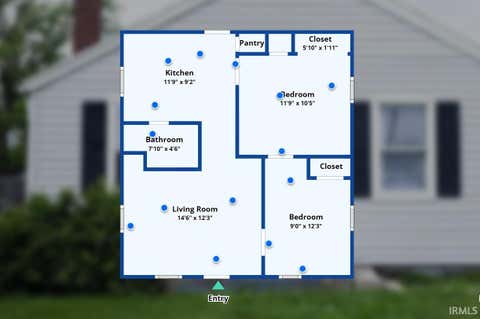 Tiny photo for 308 E Berkley Avenue, Muncie, IN 47303 (MLS # 202616161)