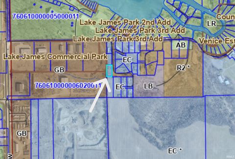 Tiny photo for 60 Ln 273 Lake James, Angola, IN 46703 (MLS # 202614384)