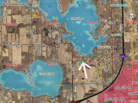 Tiny photo for 60 Ln 273 Lake James, Angola, IN 46703 (MLS # 202614384)