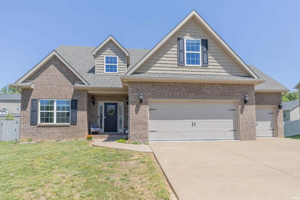 Photo of 1415 Breezy Creek Drive, Evansville, IN 47720 (MLS # 202617725)