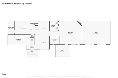 Tiny photo for 201 S Smith Street, Hartford City, IN 47348 (MLS # 202644834)