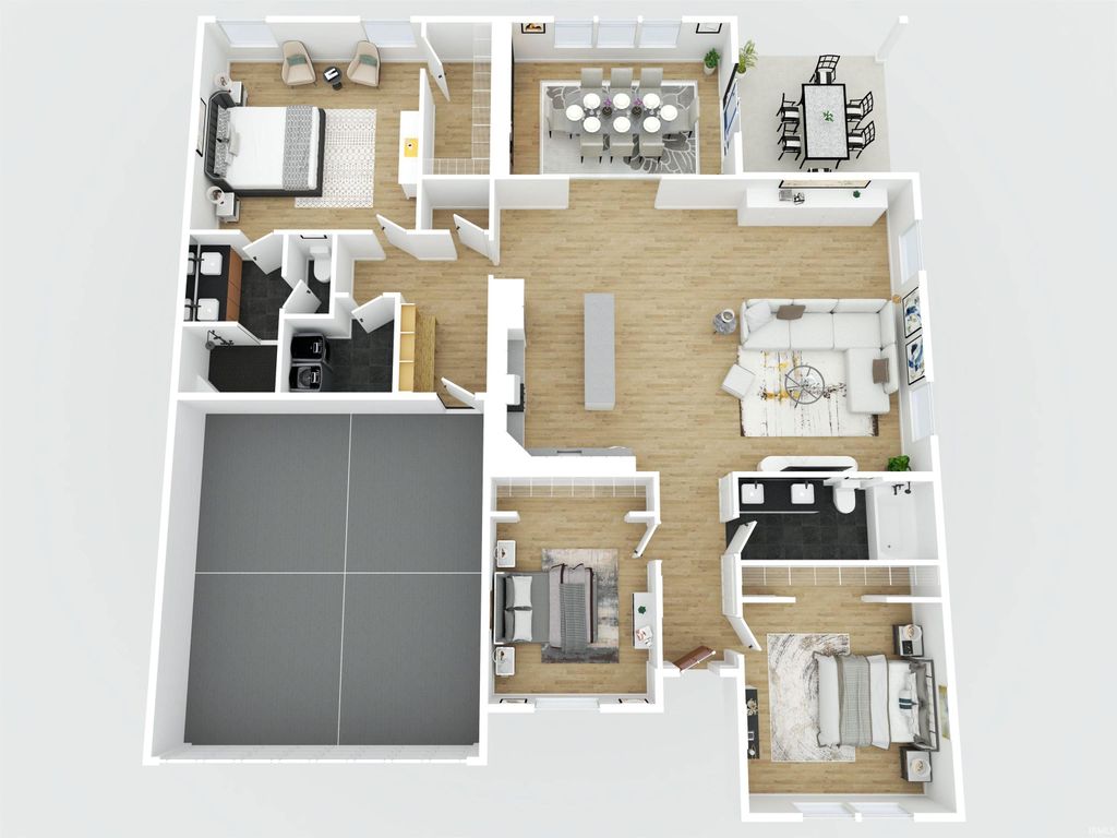 Photo of 1743 W Ezekiel Drive, Bloomington, IN 47403 (MLS # 202544410)